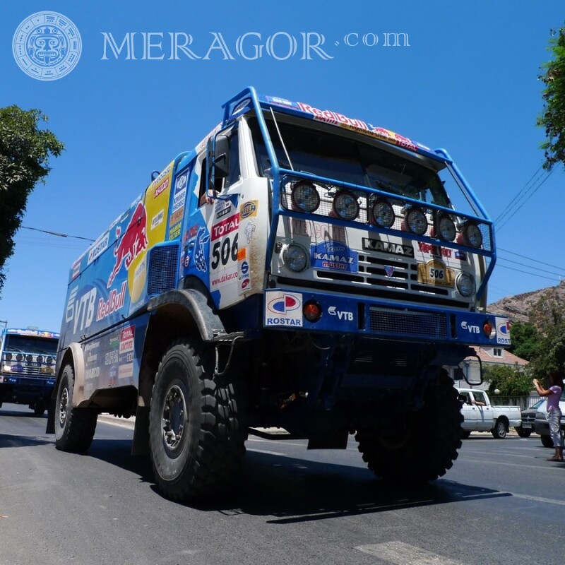 Foto herunterladen für Profilbild kostenlos Sport Trucks Autos Transport Rennen