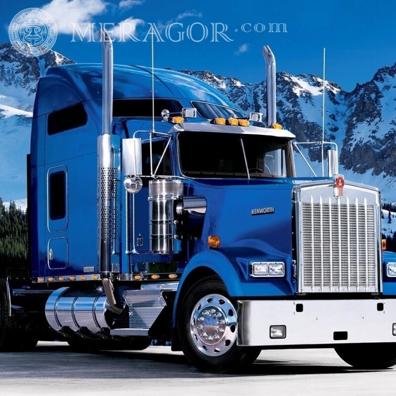 Foto del avatar de WatsApp chic blue truck Autos Transporte