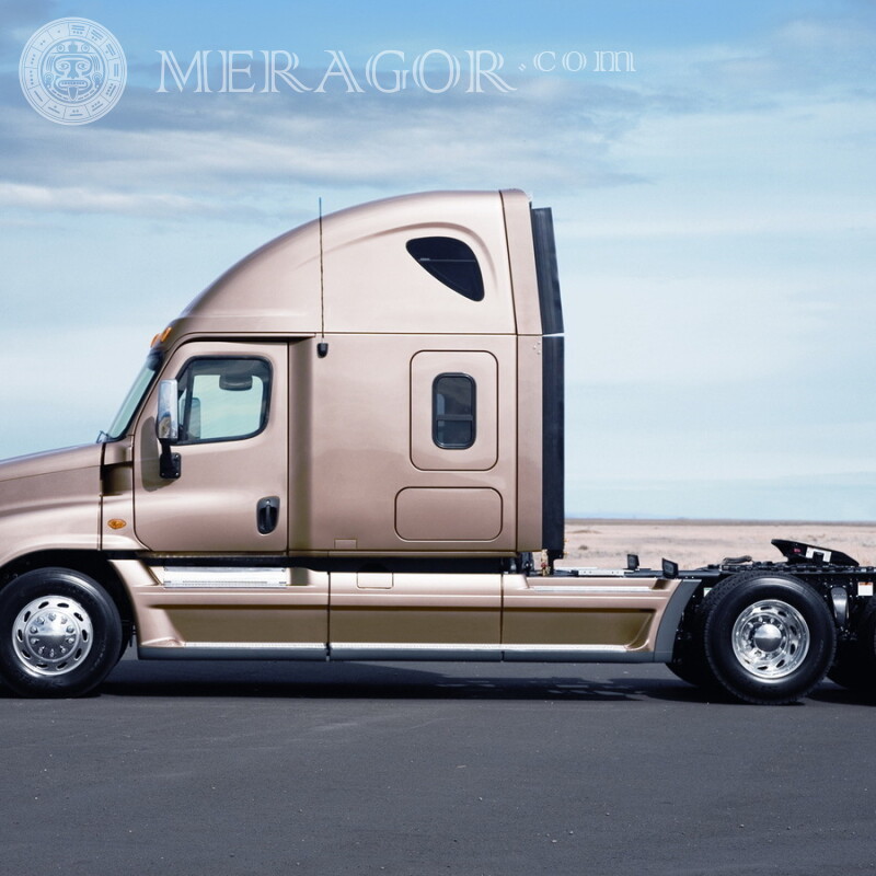 Фото на аватарку для стима роскошный серебристый грузовик Carros Transporte