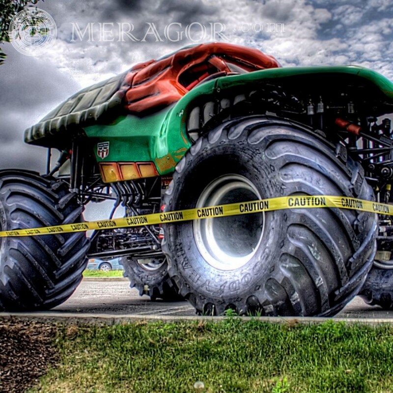 Descargar hermosa foto de Monster Truck Autos Transporte