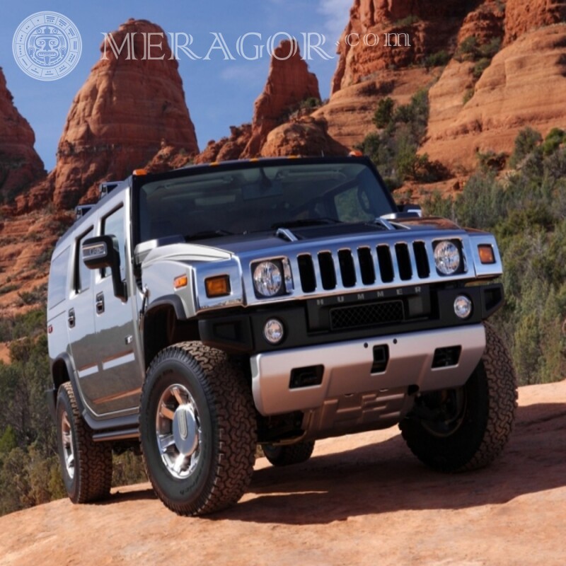 Dear black Hummer download a photo on an avatar for a guy Cars Transport