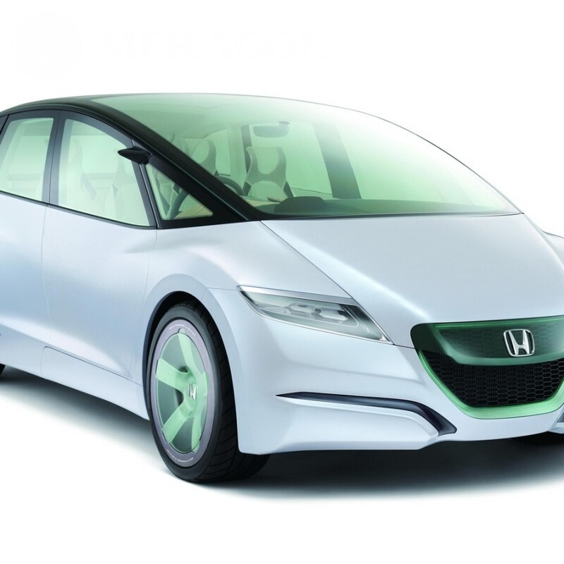 Télécharger la photo pour la photo de profil Honda blanche élégante pour un gars Les voitures Transport