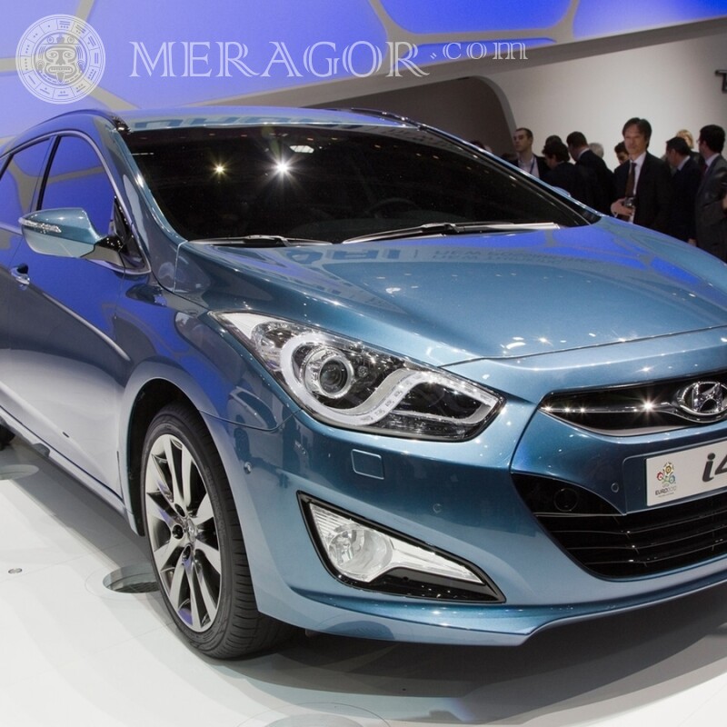 Шикарний Hyundai скачати картинку на аватарку для хлопця Автомобілі Транспорт