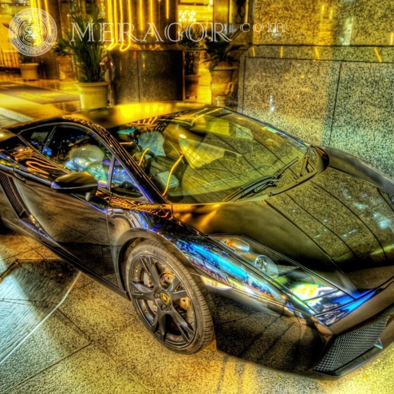 Téléchargez une photo d'une Lamborghini cool Les voitures Transport