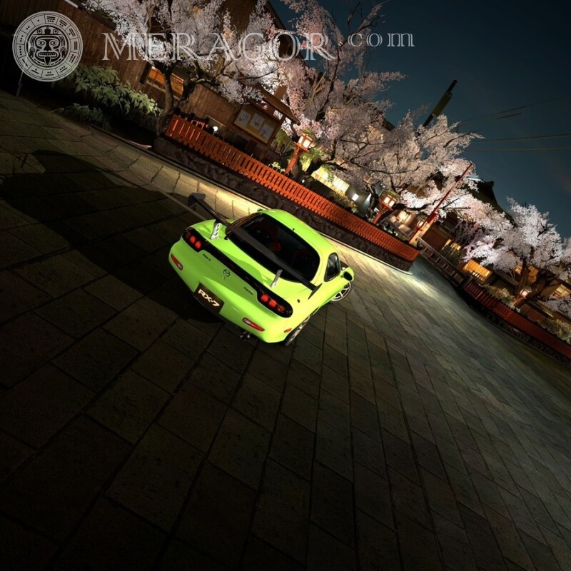 Бесплатно скачать картинку из игры на аву Mazda Автомобілі Всі ігри Транспорт