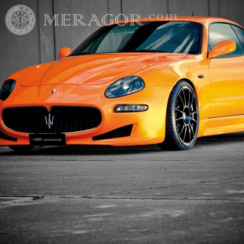 Descarga la foto de lujo Maserati en tu foto de perfil para un chico gratis Autos Transporte