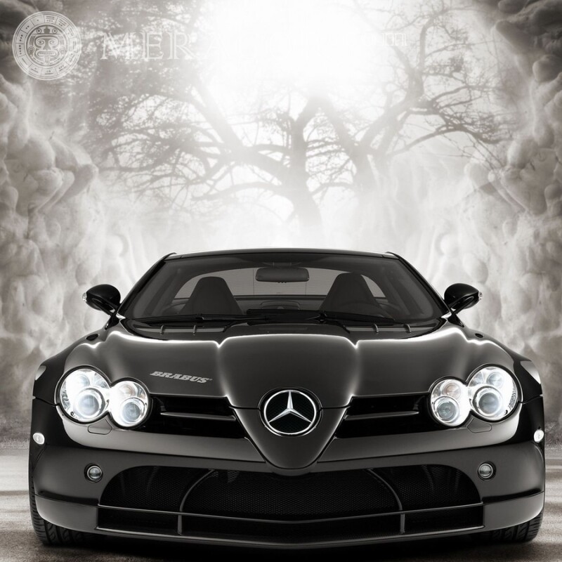 Luxury black Mercedes download photo Cars Transport