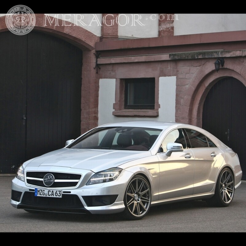 Foto des eleganten Mercedes herunterladen Autos Transport