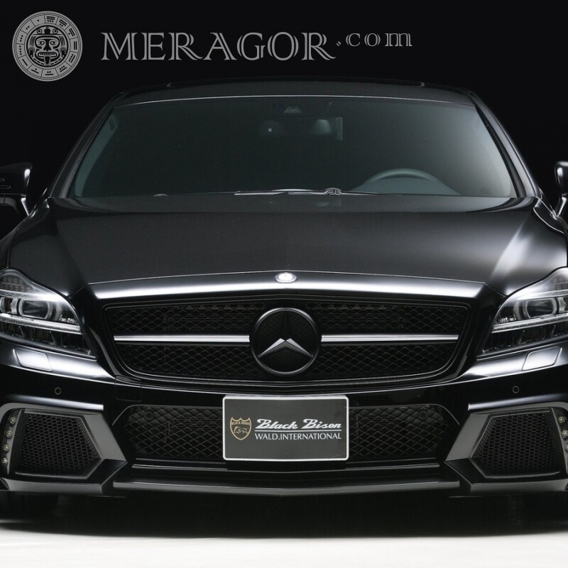 Download photo of German luxury black Mercedes Cars Transport