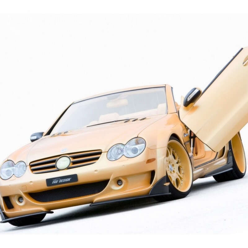 Glamorous Mercedes with lifting doors download photo Cars Transport