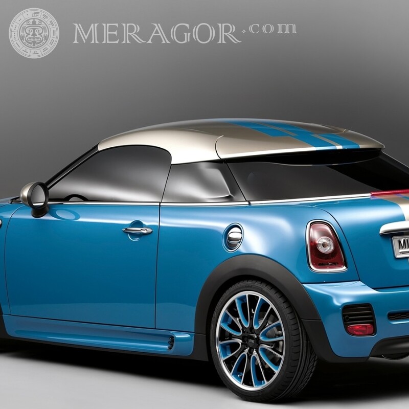 Download stylish MINI Cooper photo to your profile picture for a girl Cars Transport