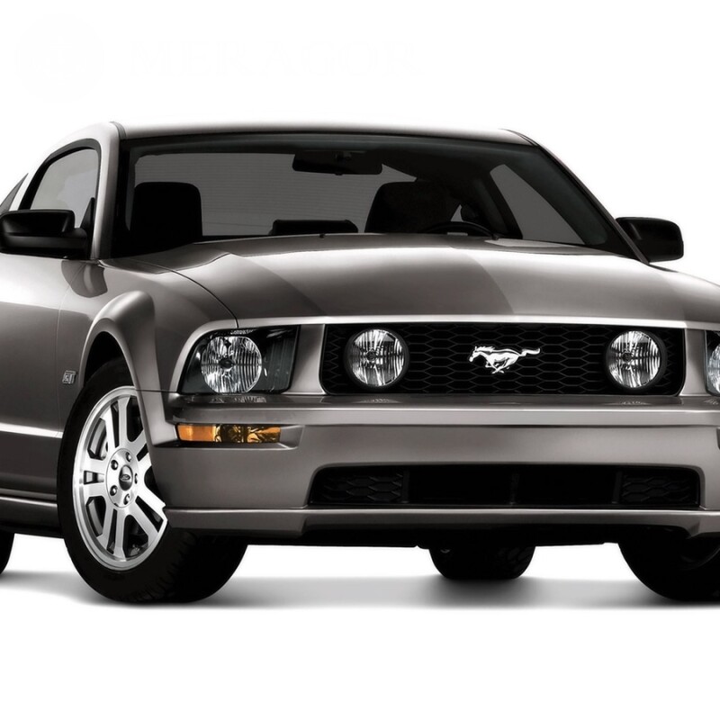 Потужний Ford Mustang завантажити фото на аватарку Автомобілі Транспорт