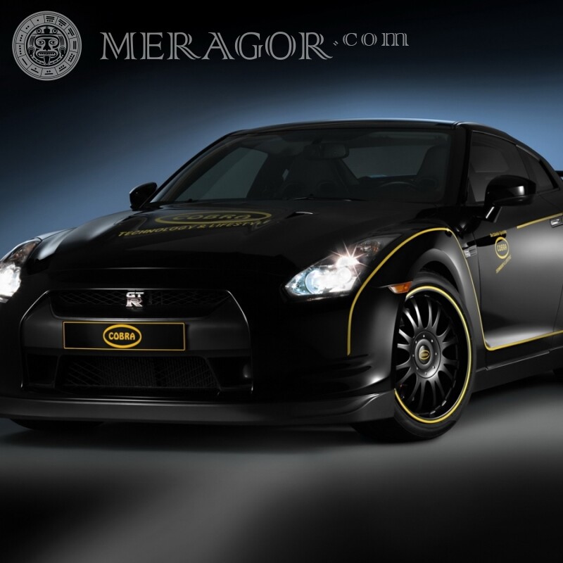 Cool black Nissan download photo on your profile picture Cars Transport