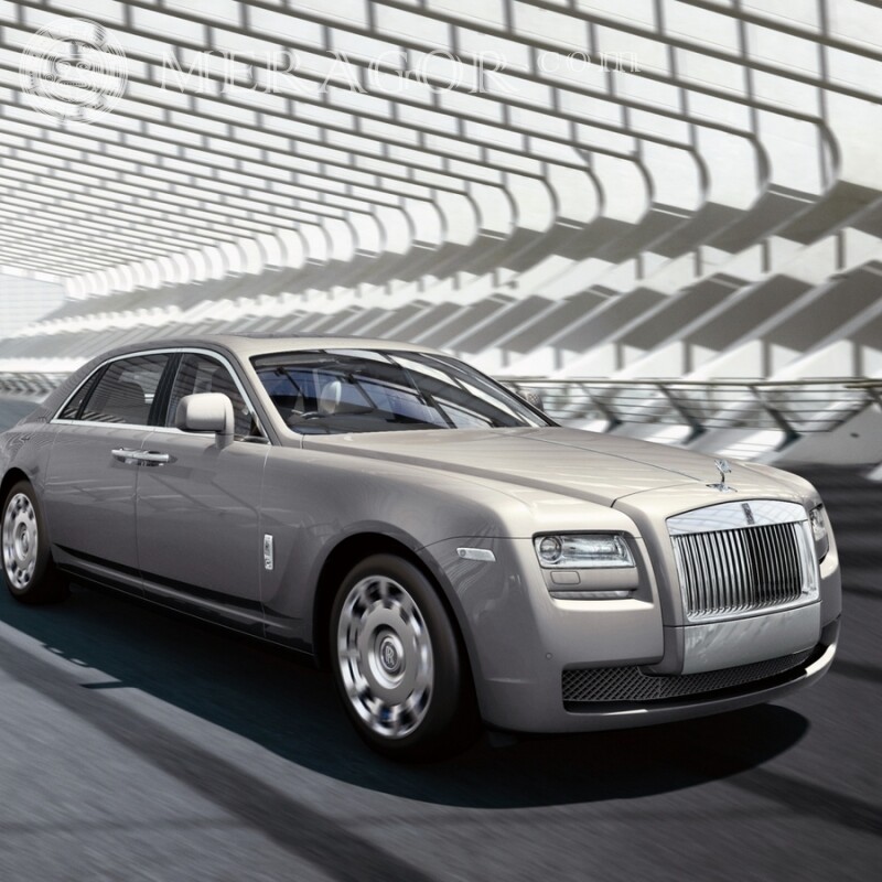 Скачать фото для аватарки на Ютуб великолепный Rolls Royce Les voitures Transport
