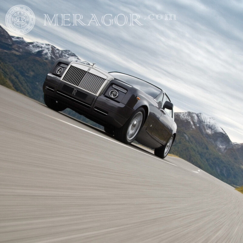 Baixe a foto na foto do perfil do excelente Rolls Royce do Steam Carros Transporte