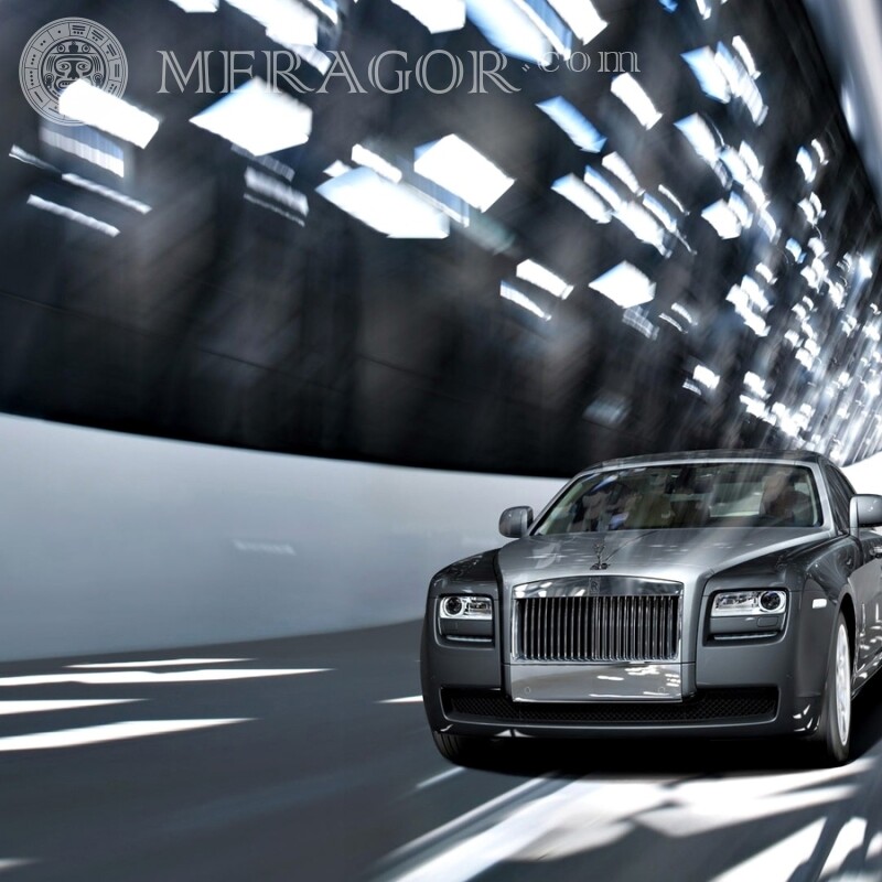 Завантажити фото на аватарку для Ютуб стильний Rolls Royce Автомобілі Транспорт
