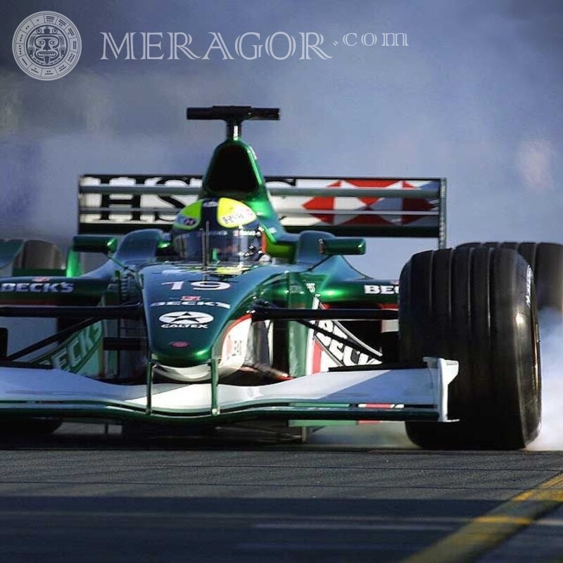 Genial coche de carreras descarga una imagen en tu foto de perfil para Instagram Carrera Autos Transporte