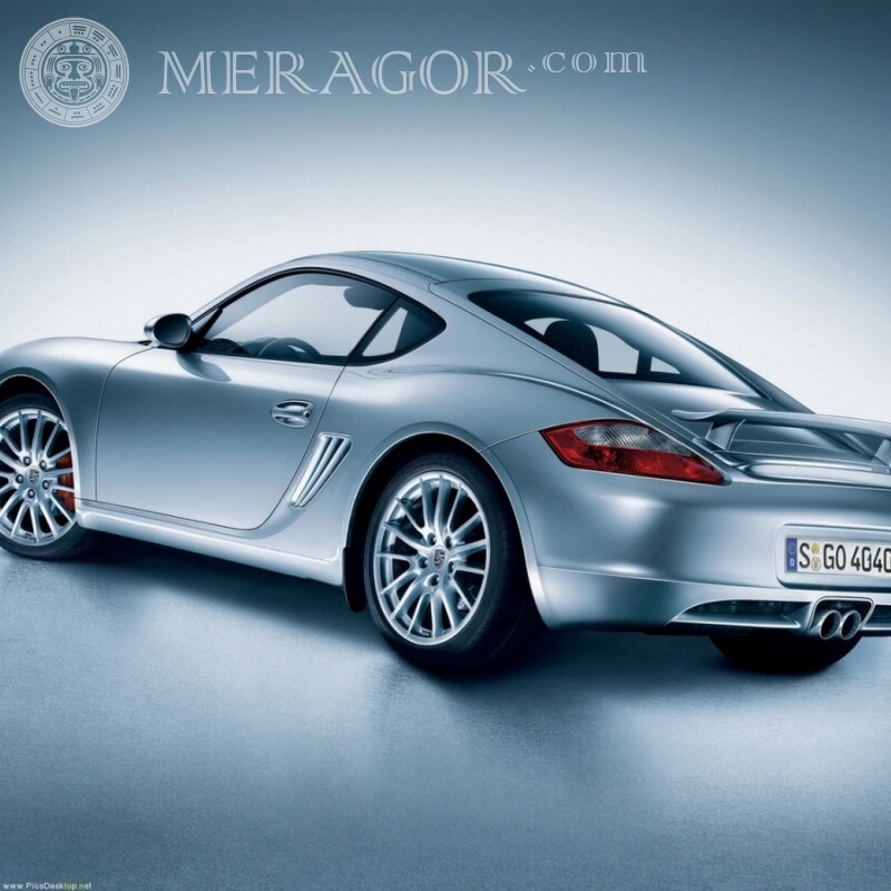 Фото на аватарку для ТикТок великолепный Porsche скачать бесплатно Автомобили Транспорт