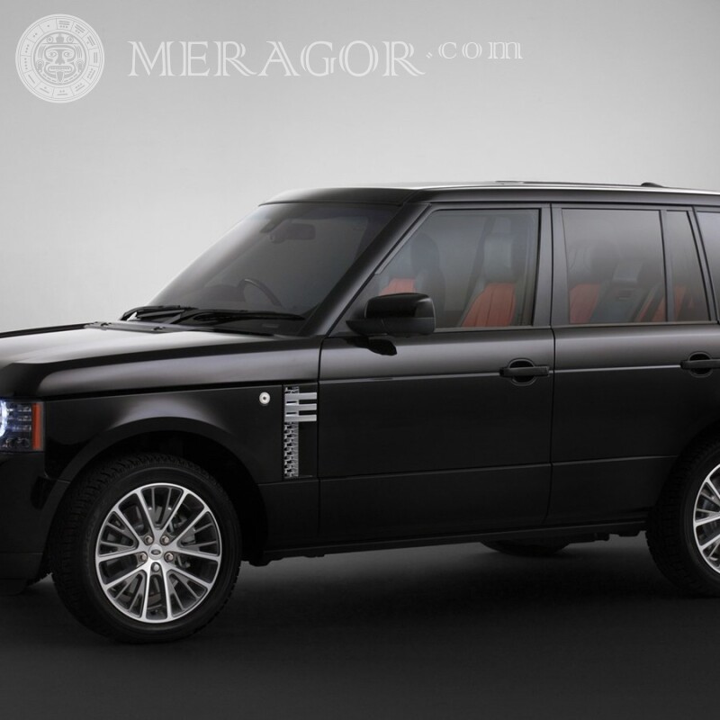 Téléchargez la photo pour la photo de profil sur le Range Rover noir de luxe WatsApp Les voitures Transport