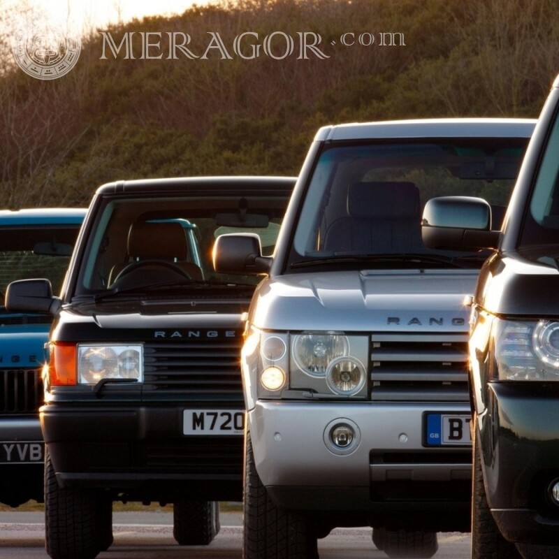 Foto herunterladen für Dampfprofil wunderschöne Range Rover Autos Transport
