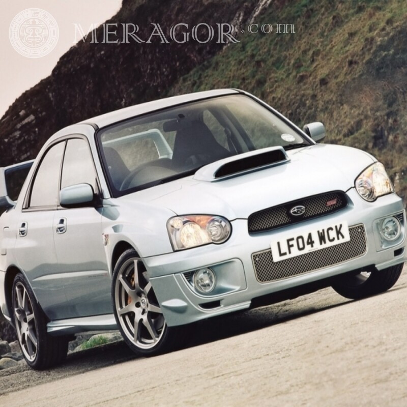 Аватарка для ТікТок відмінна Subaru завантажити фото Автомобілі Транспорт