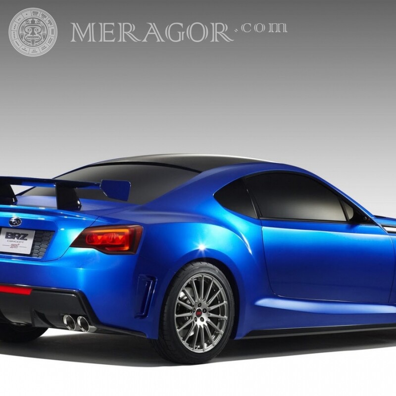 Avatar para vapor de lujo azul Subaru descargar foto Autos Transporte