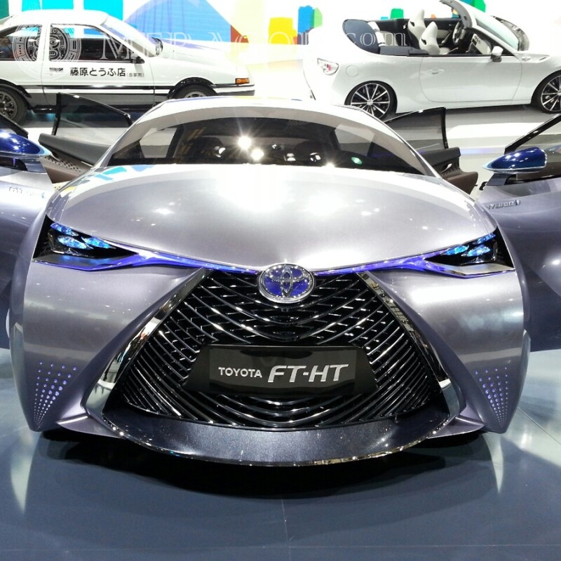 Avatar pour YouTube magnifique Silver Toyota Télécharger la photo Les voitures Transport
