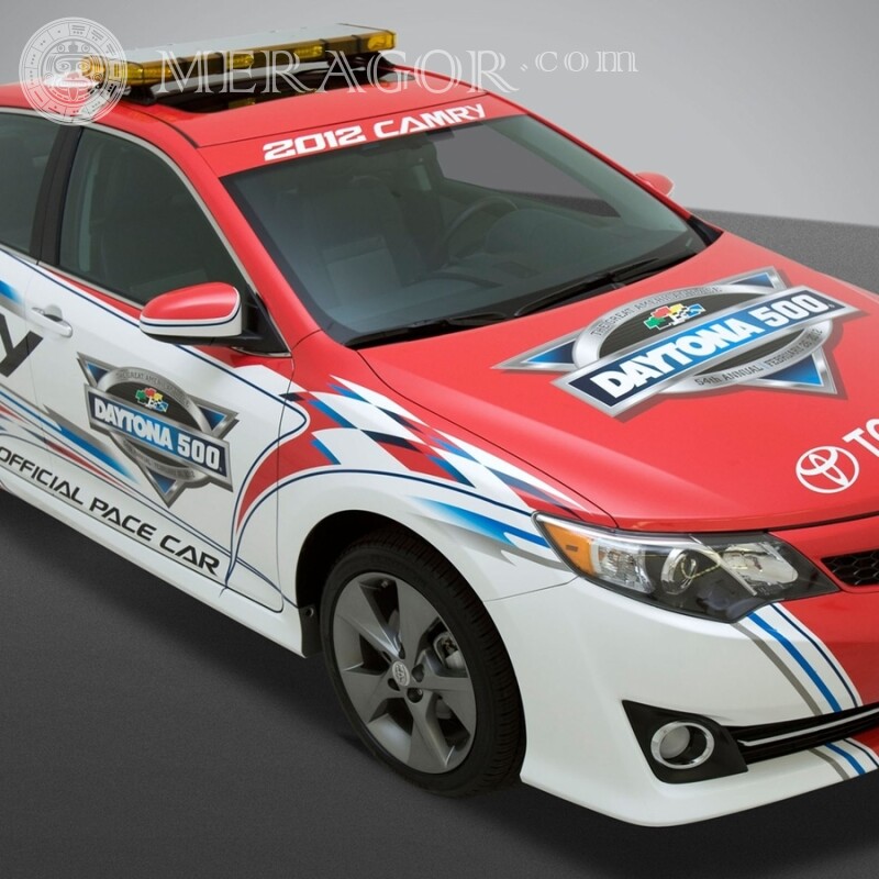 Аватарка на Ютуб гоночная Toyota скачать фото Автомобили Транспорт Гонки