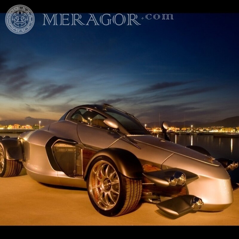 Descarga la foto de un auto de carreras genial en tu foto de perfil Autos Transporte Carrera