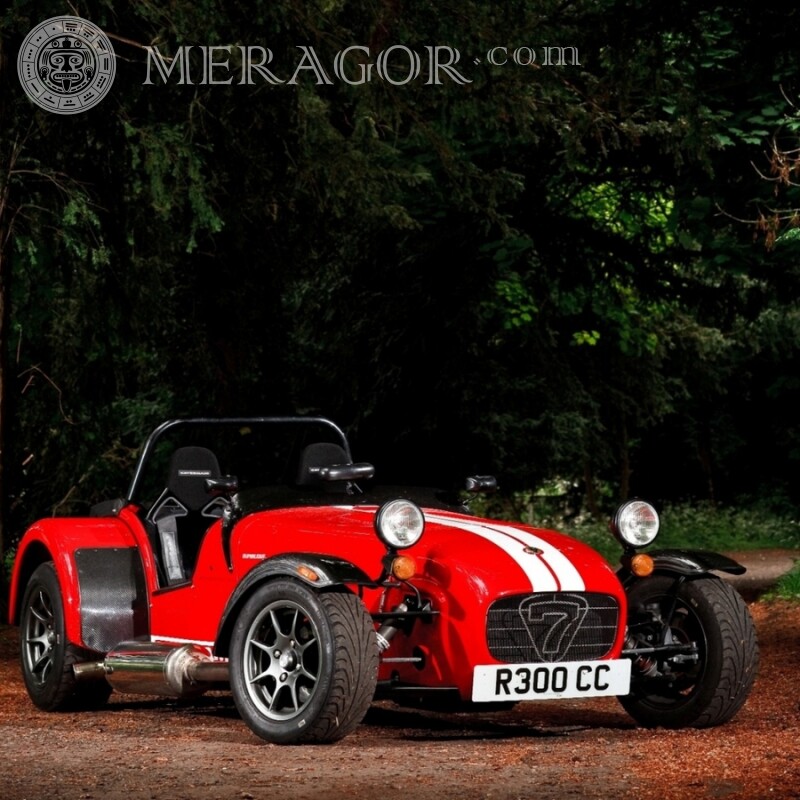Free download of a cool retro sports car on your profile picture for a guy Cars Transport Race