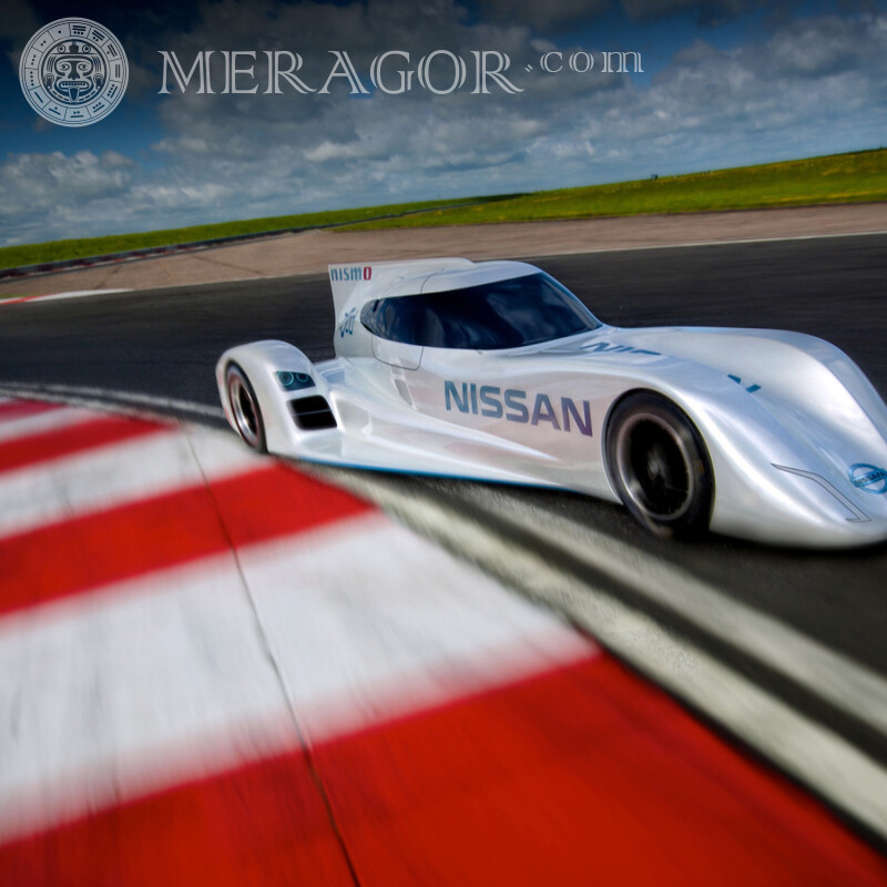 Descargar para avatar Nissan racing car for guy foto gratis Autos Transporte Carrera