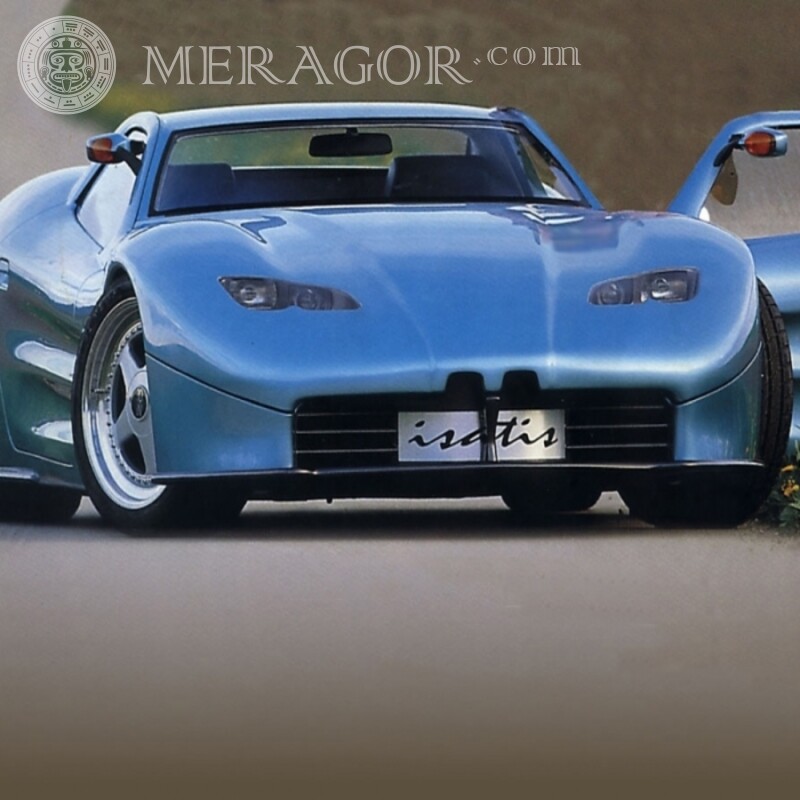 Photo gratuite de voiture cool bleue à télécharger sur avatar pour gars Les voitures Transport Course