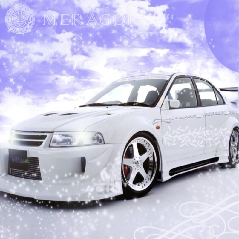 Auf Avatar kostenlos weißes Auto Foto-Download für Kerl Autos Transport