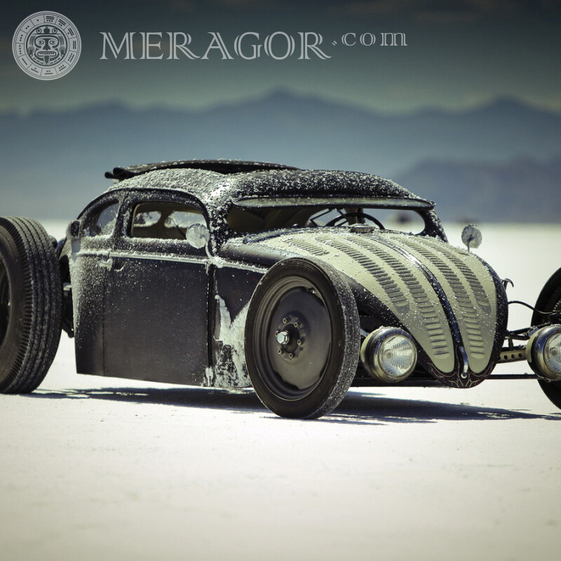 On the avatar free for a guy download a photo of a retro car after tuning Cars Transport Race