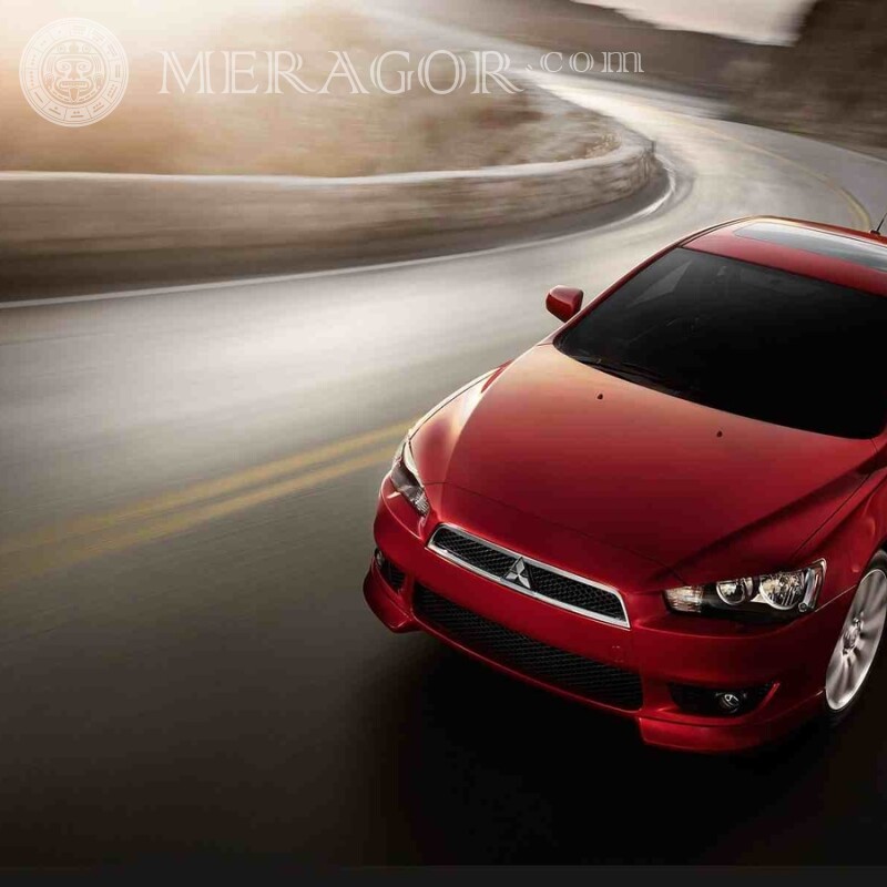 Descarga de fotos gratis de coche rojo para avatar Autos Transporte Carrera