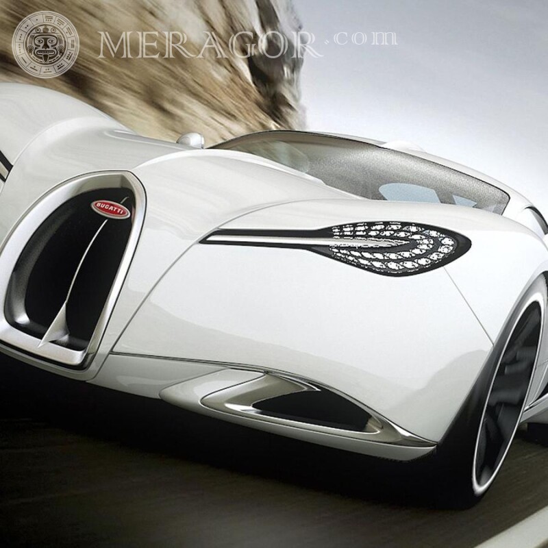 On avatar photo free for a guy of a luxurious white car download Cars Transport Race