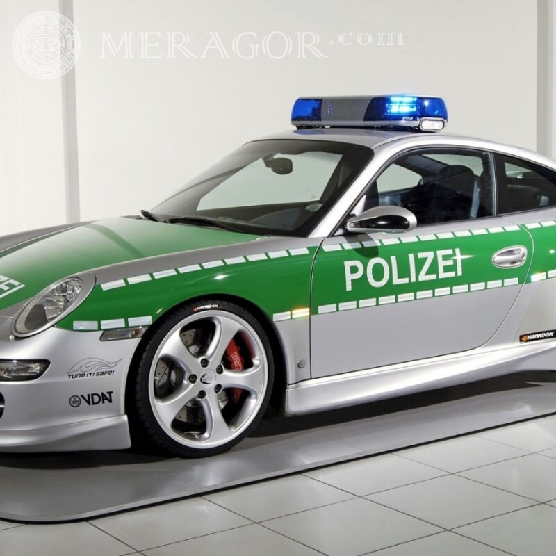 Фото скачати безкоштовно машина поліції на аватарку Автомобілі Транспорт
