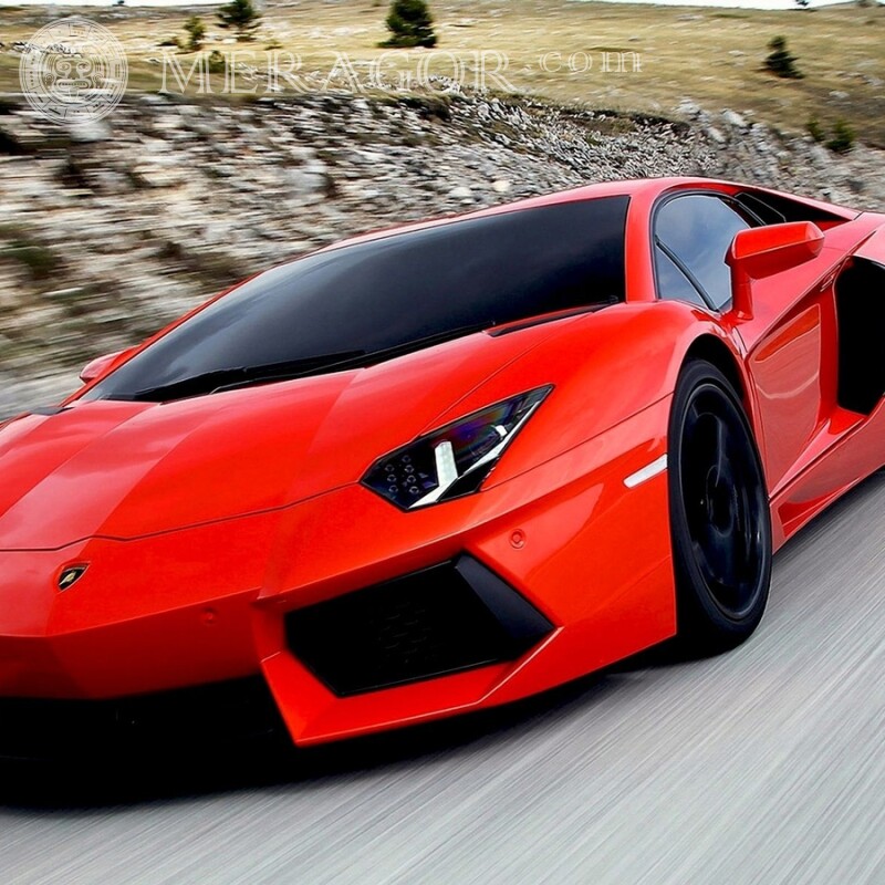 Red gorgeous car free download on your avatar photo Cars Transport