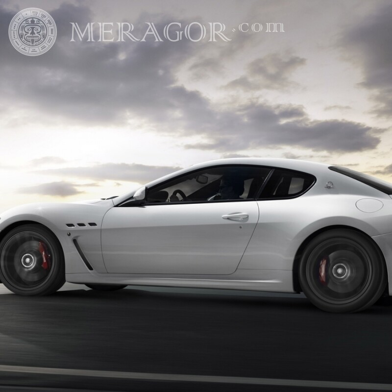 Download white car avatar free for guy photo Cars Transport