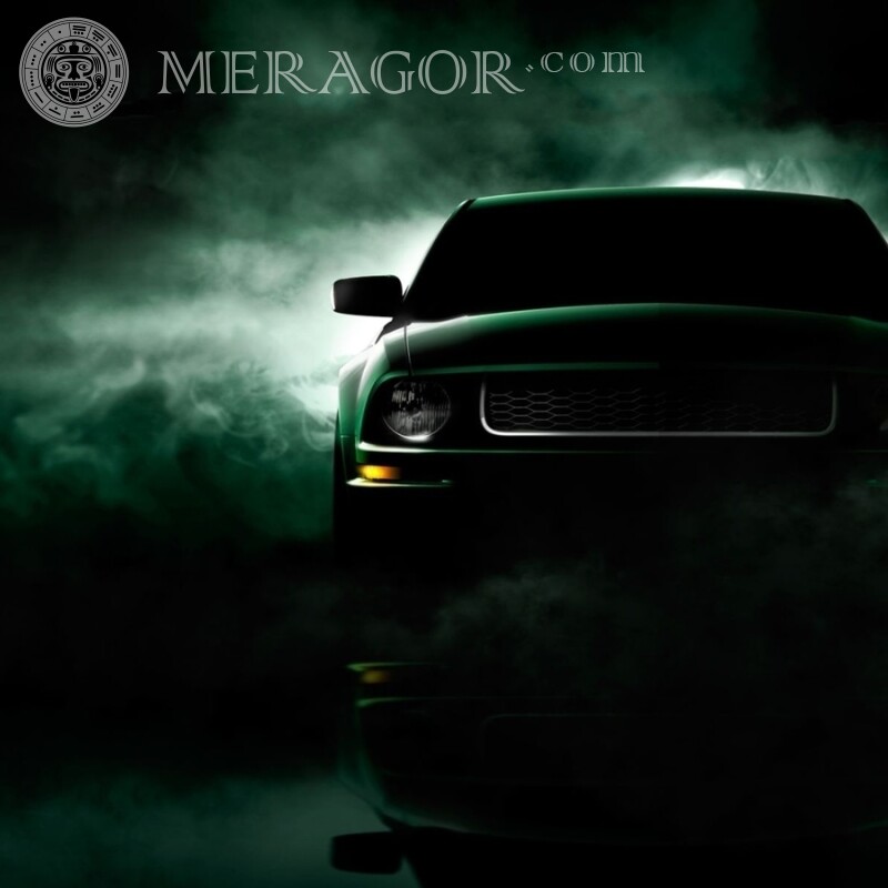 Téléchargez une photo d'une voiture cool sur un avatar pour un mec Les voitures Transport