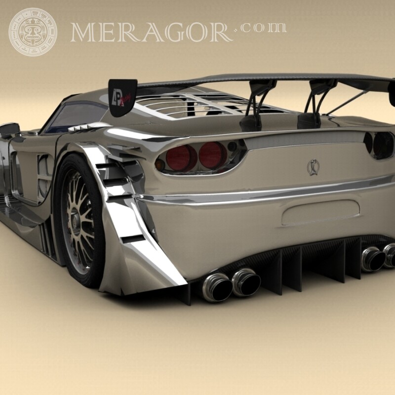 Cool photo on an avatar in TikTok luxury silver car Cars Transport