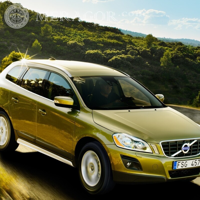 Відмінна Volvo завантажити фото на аватарку для Ютуб Автомобілі Транспорт
