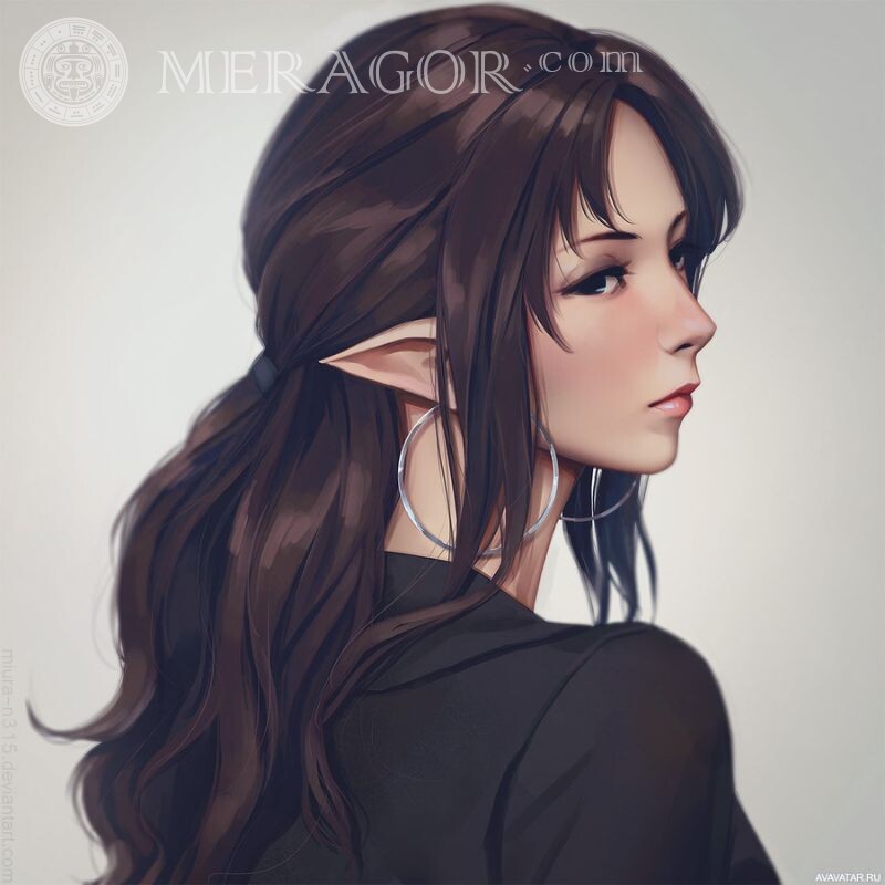 Beautiful avatars with elves for girls Elves