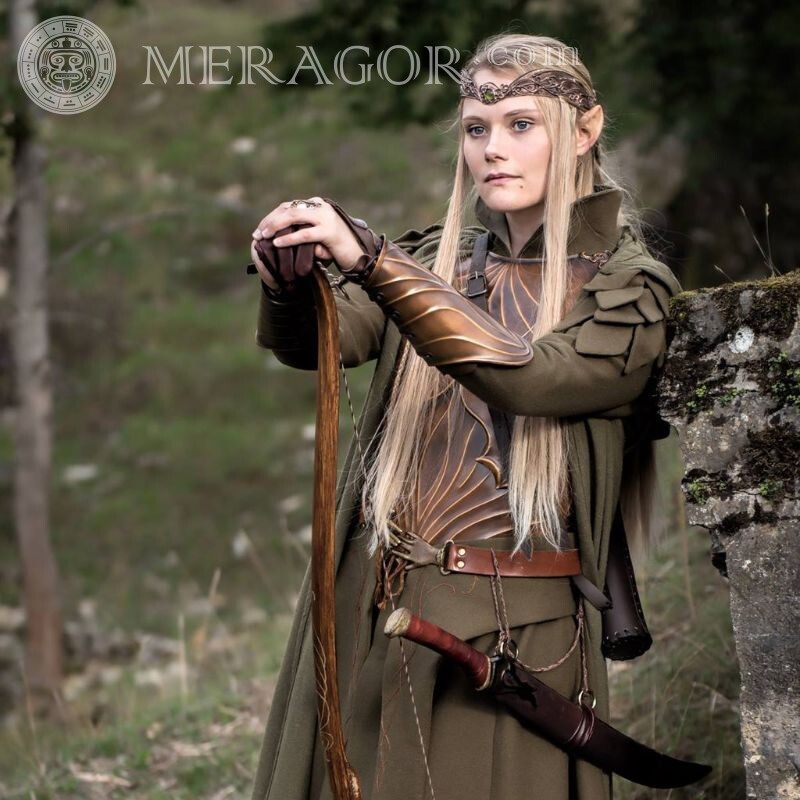 Foto de perfil de elfa Os elfos