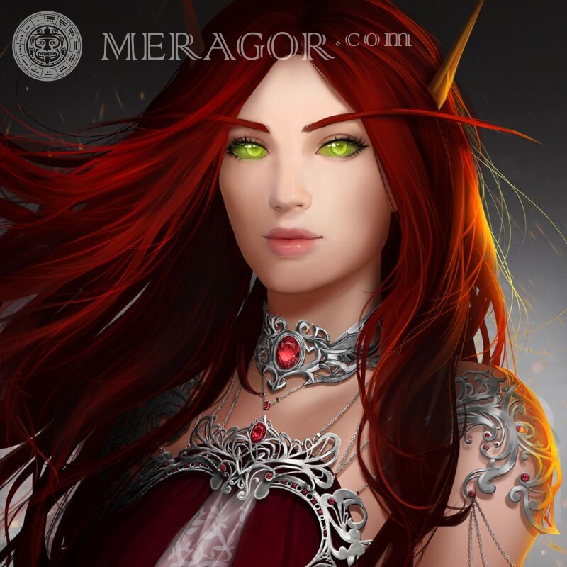 Photos avec des elfes pour un avatar pour filles Elfes