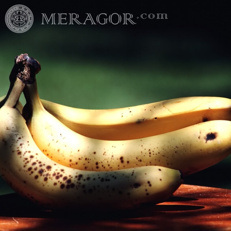 Фото банани Їжа