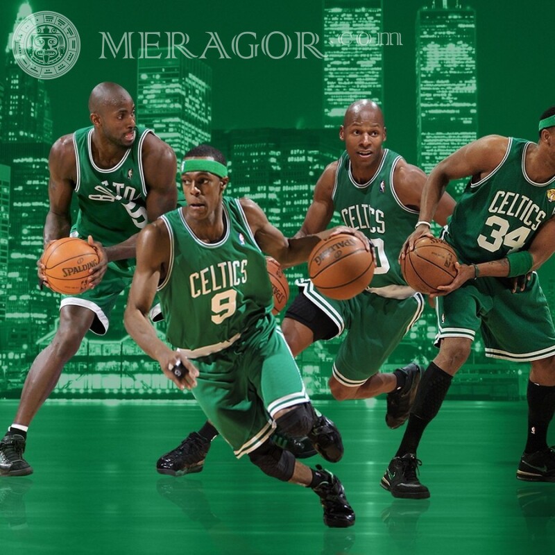 Les joueurs de basket Celtics télécharger la photo Basketball Noirs Célébrités