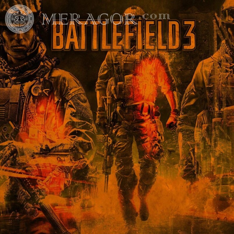 Скачать на профиль картинку Battlefield бесплатно Battlefield Все игры