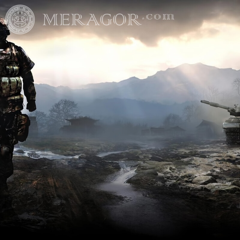 Descarga gratis el fondo de pantalla de Battlefield para tu foto de perfil Battlefield Todos los juegos