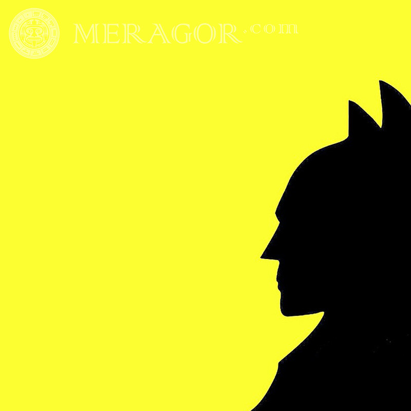 Foto de fondo de silueta de Batman Silueta De las películas